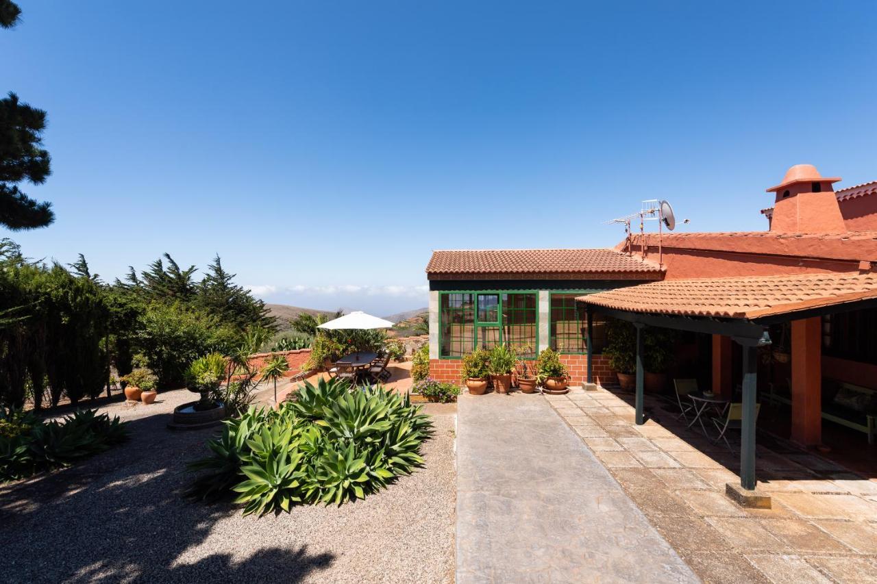 Villa Rural El Poleo D&R Con Piscina Climatizada Privada Y Solarium Pico de Viento Eksteriør bilde