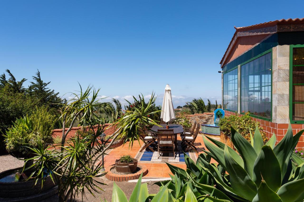 Villa Rural El Poleo D&R Con Piscina Climatizada Privada Y Solarium Pico de Viento Eksteriør bilde