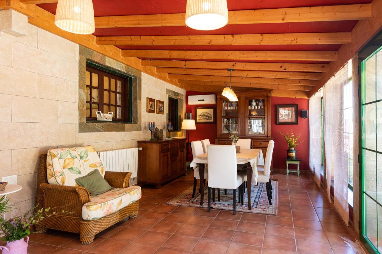 Villa Rural El Poleo D&R Con Piscina Climatizada Privada Y Solarium Pico de Viento Eksteriør bilde