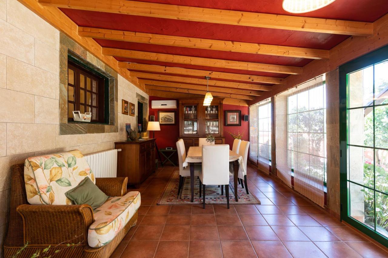 Villa Rural El Poleo D&R Con Piscina Climatizada Privada Y Solarium Pico de Viento Eksteriør bilde