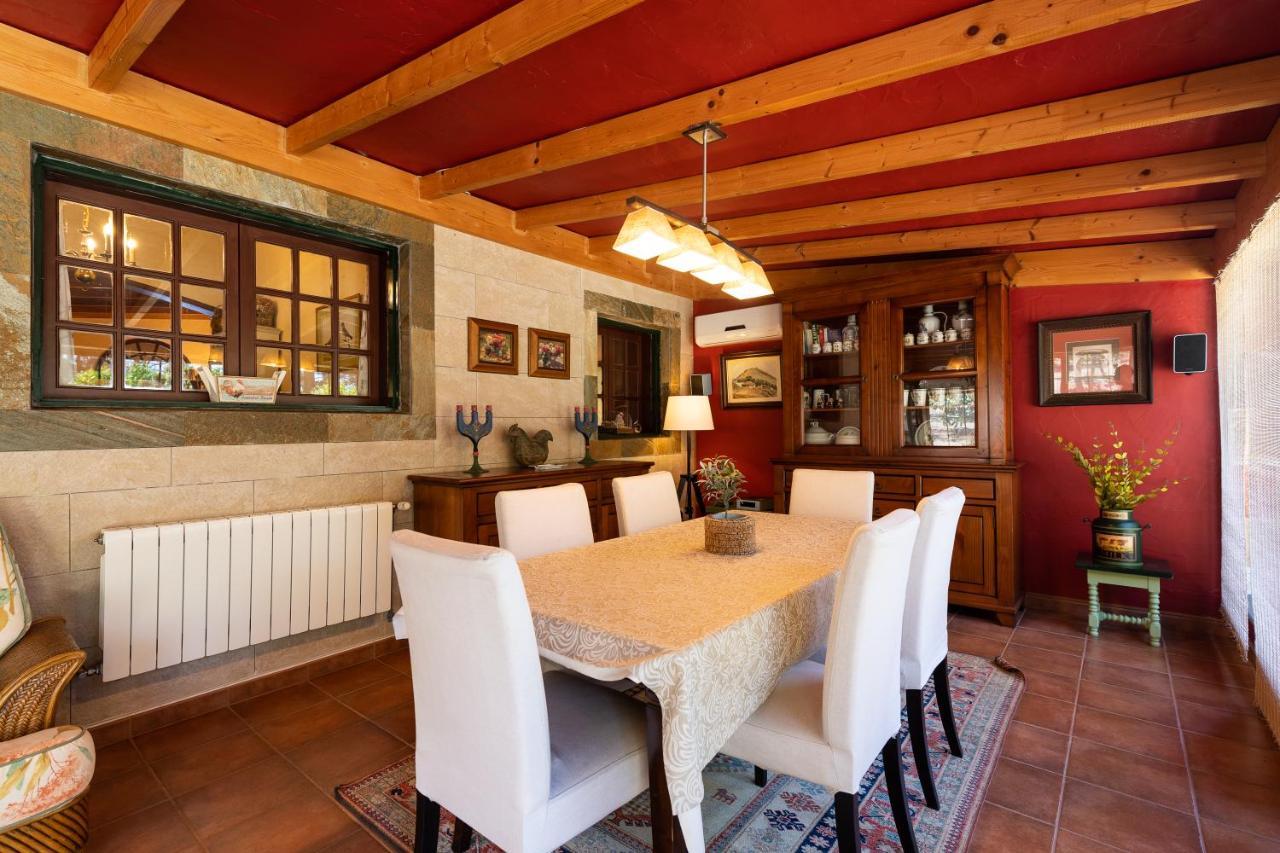 Villa Rural El Poleo D&R Con Piscina Climatizada Privada Y Solarium Pico de Viento Eksteriør bilde