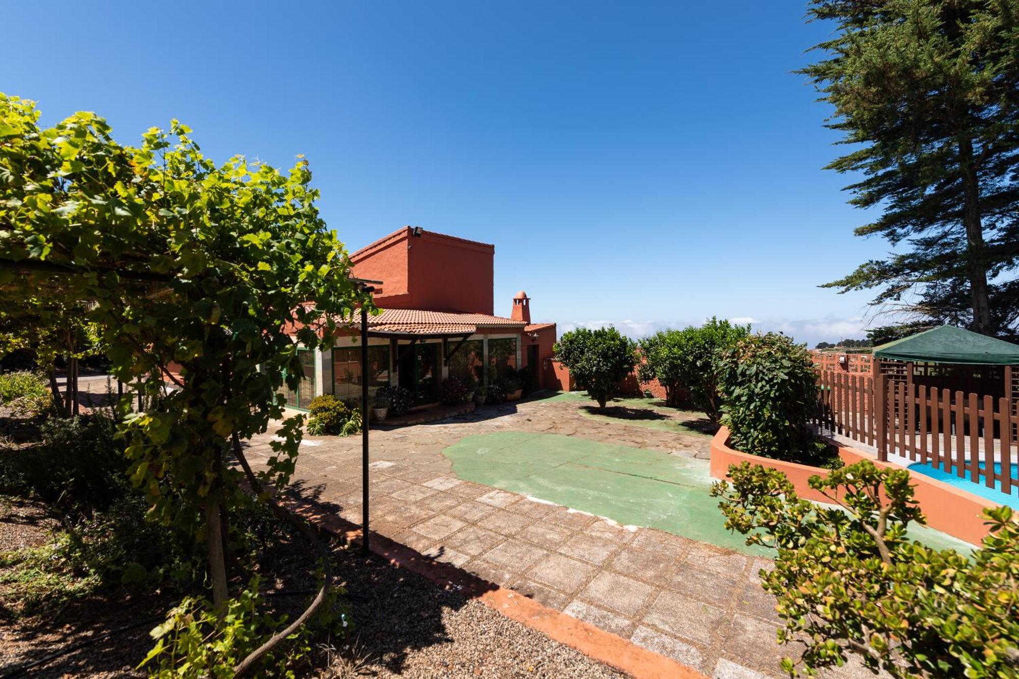 Villa Rural El Poleo D&R Con Piscina Climatizada Privada Y Solarium Pico de Viento Eksteriør bilde