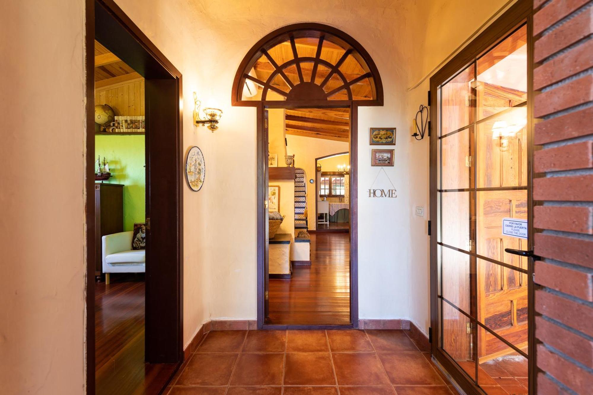 Villa Rural El Poleo D&R Con Piscina Climatizada Privada Y Solarium Pico de Viento Eksteriør bilde