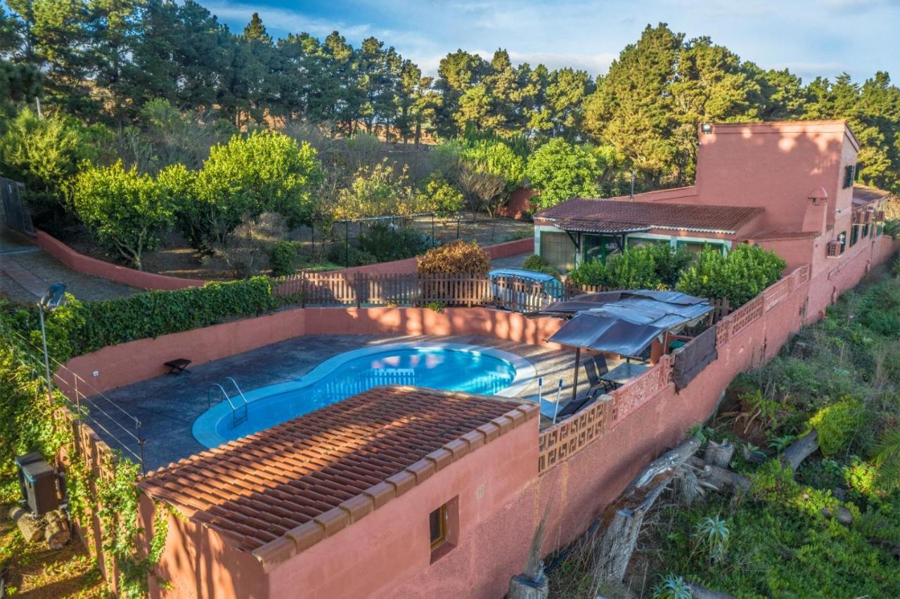 Villa Rural El Poleo D&R Con Piscina Climatizada Privada Y Solarium Pico de Viento Eksteriør bilde
