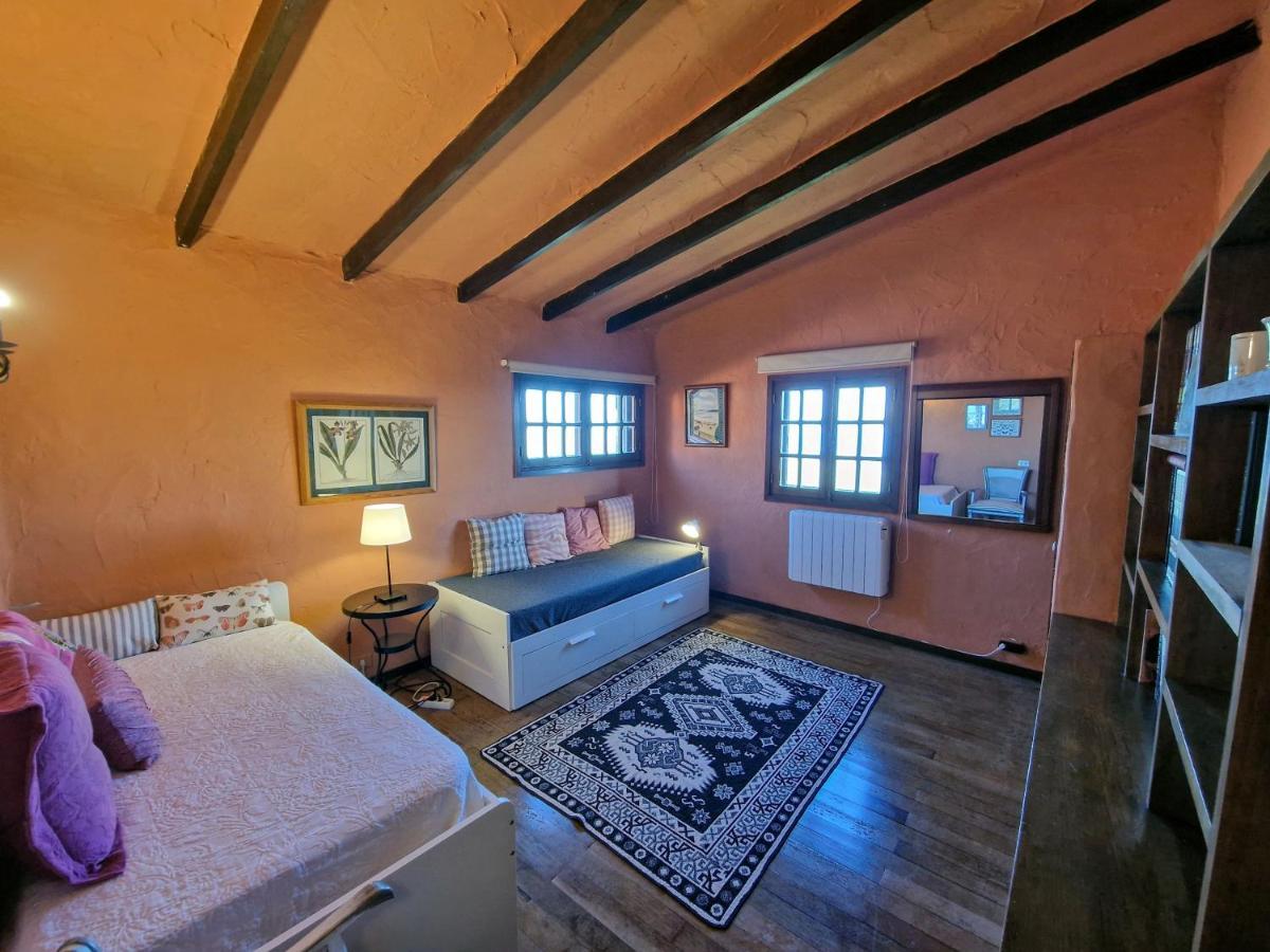 Villa Rural El Poleo D&R Con Piscina Climatizada Privada Y Solarium Pico de Viento Eksteriør bilde
